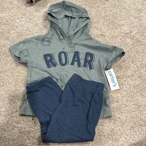 Carter's Green and Blue Kids Matching Set